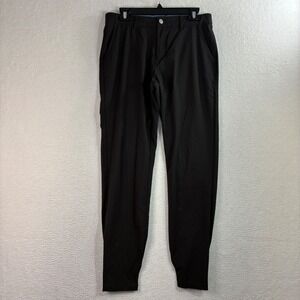 Macade Golf Pants Men 32x29 Black Four Way Joggers Slim Stretch Athletic Preppy